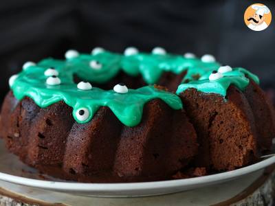 Halloween-Gugelhupf, der leckere Schokoladen-Gugelhupf - foto 3