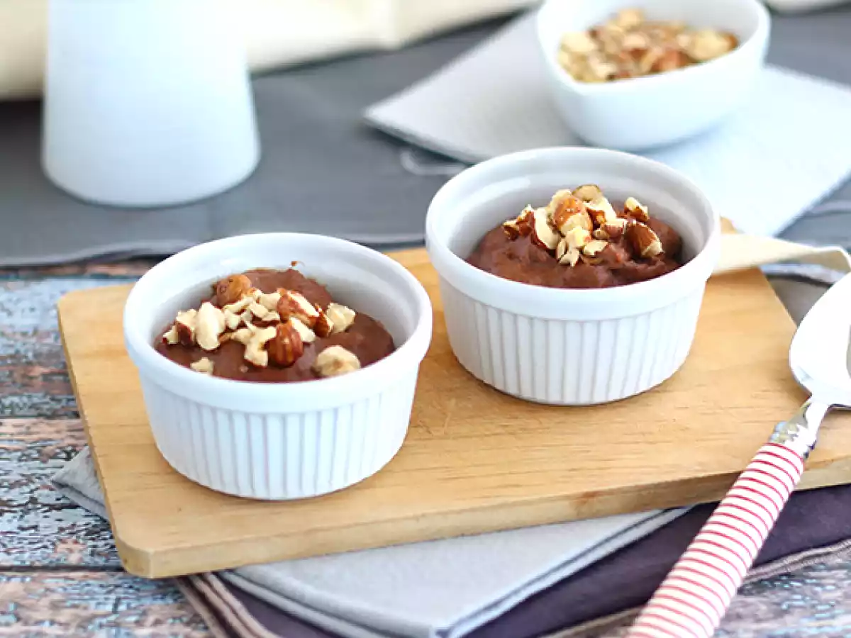 Haselnusscremes (veganes und glutenfreies Dessert) - foto 2