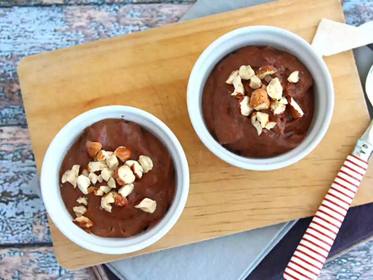 Haselnusscremes (veganes und glutenfreies Dessert) - foto 3