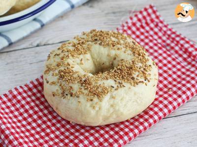 Hausgemachte Bagel-Brote - foto 2