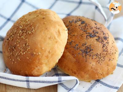 Hausgemachte Burgerbrötchen (Buns)