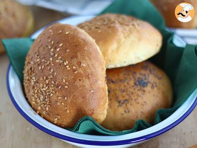 Hausgemachte Burgerbrötchen (Buns) - foto 2