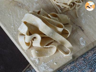 Hausgemachte Eierpappardelle: Das Rezept wird Schritt für Schritt erklärt - foto 5