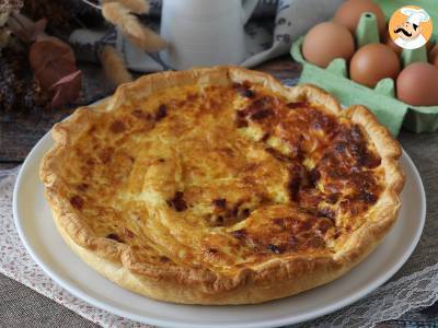 Hausgemachte Quiche Lorraine, das einfache Rezept - foto 3