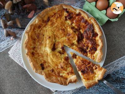 Hausgemachte Quiche Lorraine, das einfache Rezept - foto 4