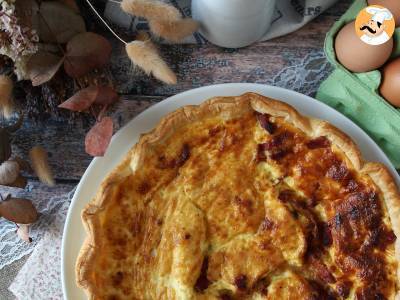 Hausgemachte Quiche Lorraine, das einfache Rezept - foto 5