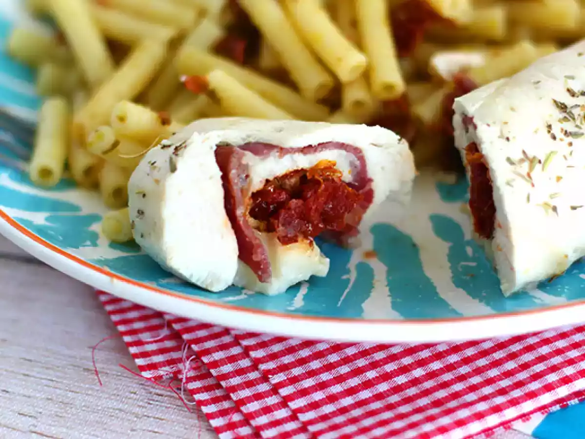 Hühnerballotines mit Mozzarella - foto 4