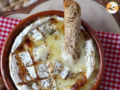 Im Air Fryer gebratener Camembert, der schön flüssig ist! - foto 5