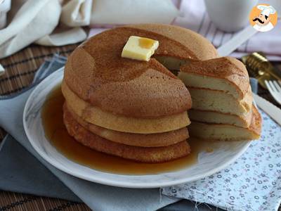 Japanische Pfannkuchen. Fluffige Pfannkuchen - foto 2