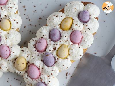 Kaninchenkuchen mit Ostereiern - foto 4