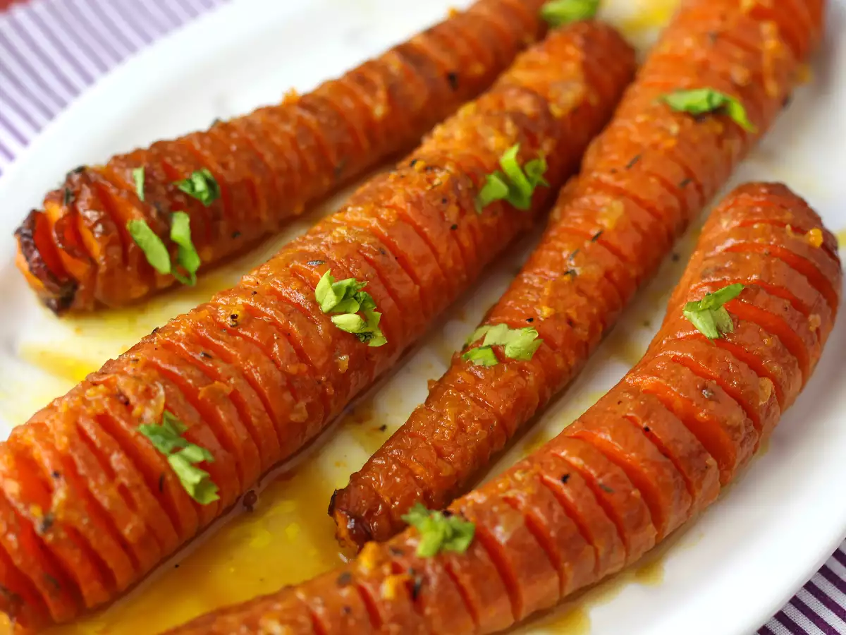 Karotte in Honig-Clementinen-Sauce - foto 2