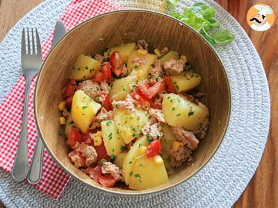 Kartoffel-Thunfisch-Tomatensalat - foto 2