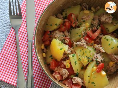 Kartoffel-Thunfisch-Tomatensalat - foto 3