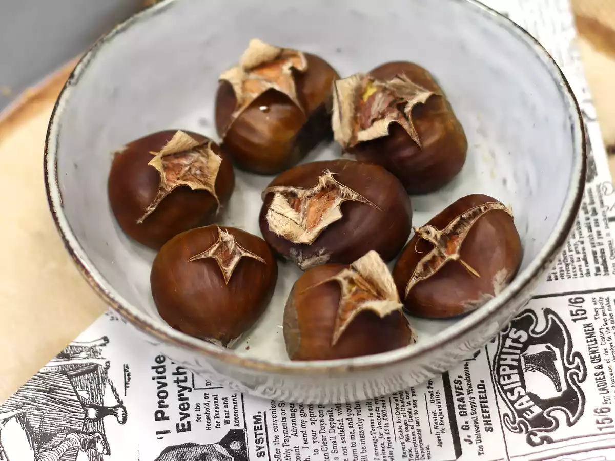 Kastanien aus der Mikrowelle, fertig in nur 7 Minuten! - foto 3