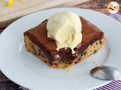 Keks- und Browniekuchen, perfekt für einen Snack! - foto 3