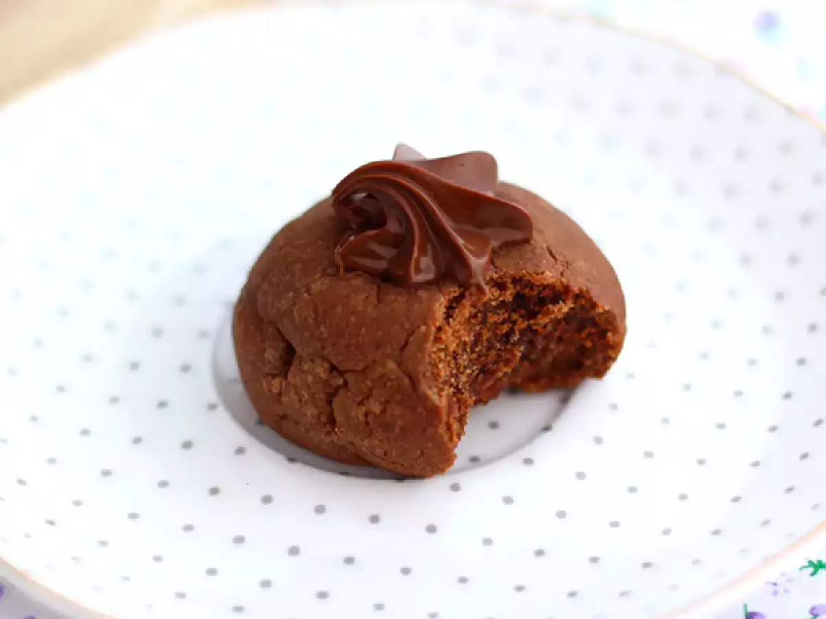 Kleine Kekse mit Nutella - foto 4