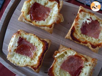 Kleine Tatin-Törtchen mit Raclette-Geschmack, in Einzelportionen - foto 2