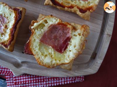 Kleine Tatin-Törtchen mit Raclette-Geschmack, in Einzelportionen - foto 3