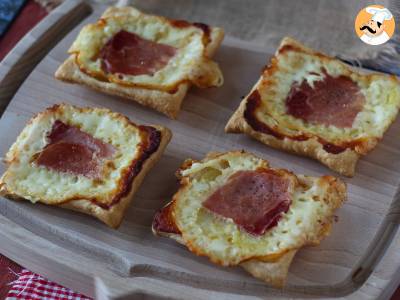 Kleine Tatin-Törtchen mit Raclette-Geschmack, in Einzelportionen - foto 4