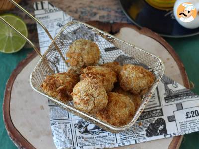 Knusprige Thunfischküchlein in der Heißluftfritteuse: ein unwiderstehlicher Appetitanreger!