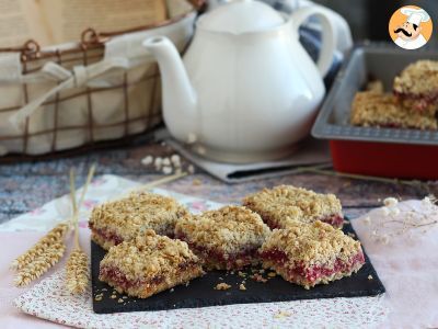 Köstlicher Himbeer-Streuselkuchen, knusprig und schmelzend - foto 4