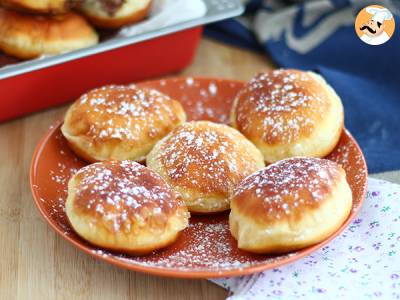 Krapfen mit Schokolade