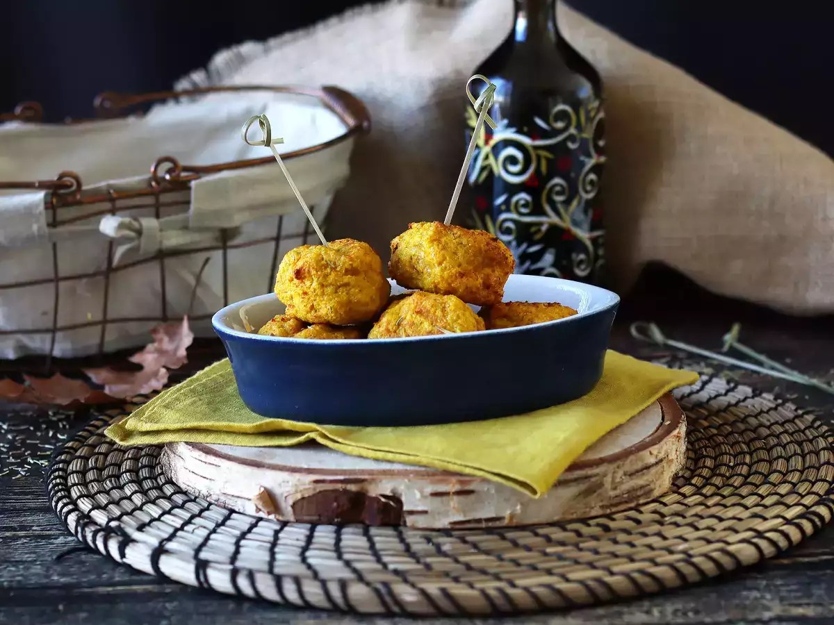 Kürbisfrikadellen in der Fritteuse - foto 2