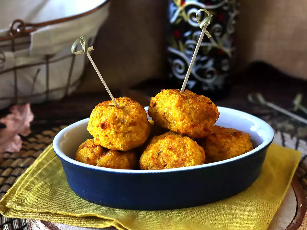 Kürbisfrikadellen in der Fritteuse - foto 5