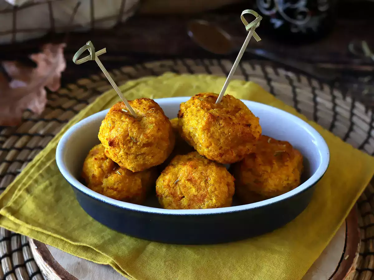 Kürbisfrikadellen in der Fritteuse - foto 6