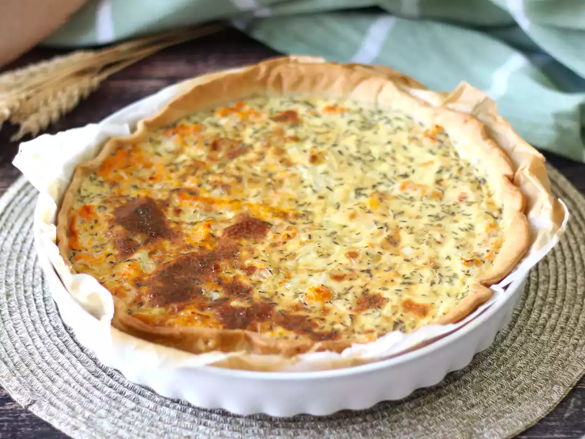 Kürbisquiche, für eine einfache und effektive Mahlzeit - foto 3