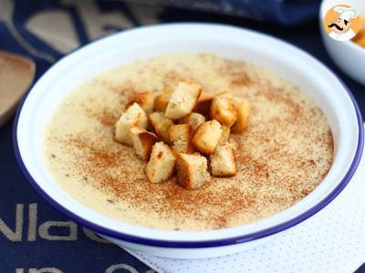 Las gachas, andalusische Creme mit grünem Anis und Zimt