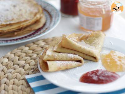 Leichte, glutenfreie und milchfreie Pfannkuchen - foto 2