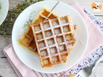 Leichte und knusprige Waffeln - foto 3