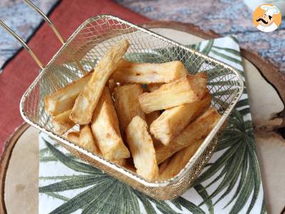 Luftgetrockneter Maniok: ein knuspriger und gesunder Snack