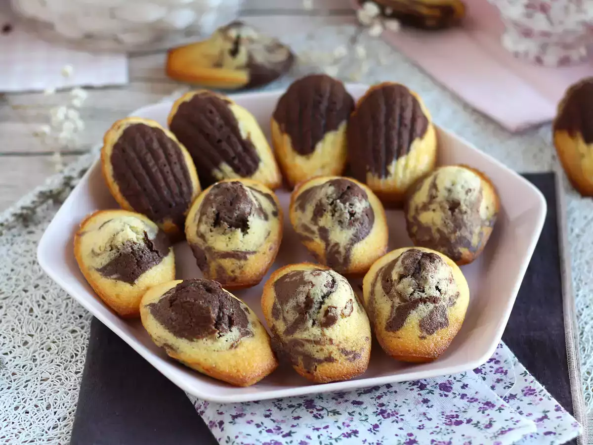 Marmorierte Madeleines, die Sie unbedingt testen sollten! - foto 5