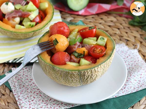 Melonensalat auf Melone - foto 3