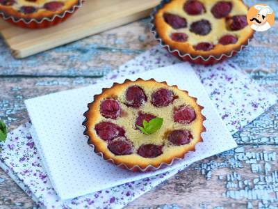 Mini Clafoutis mit Kirschen, glutenfrei