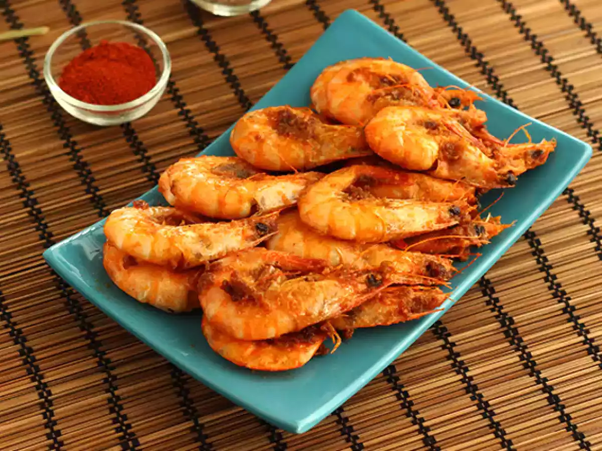 Mit Whisky flambierte Garnelen, das Rezept im Detail - foto 2