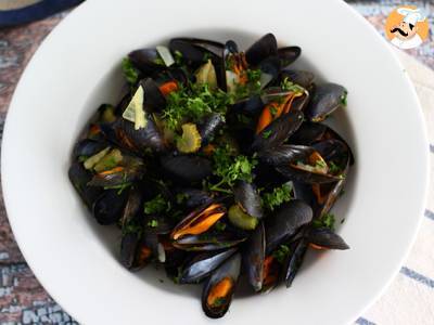 Moules marinières, ein einfaches und köstliches Rezept - foto 3