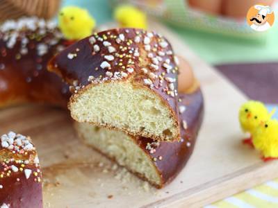 Mouna, traditionelles Osterbrioche - foto 4