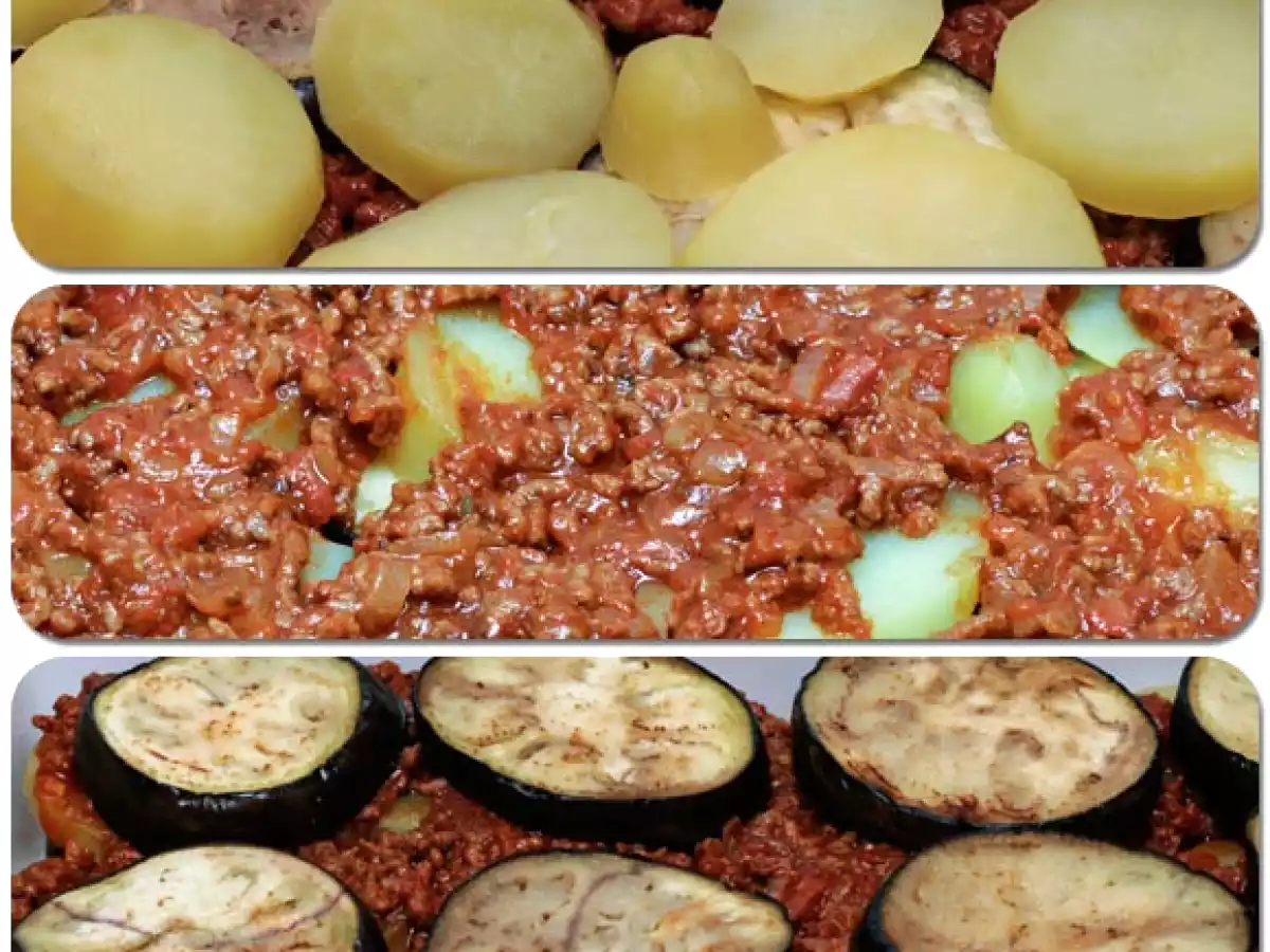 Moussaka griechischer Auberginenauflauf - foto 2