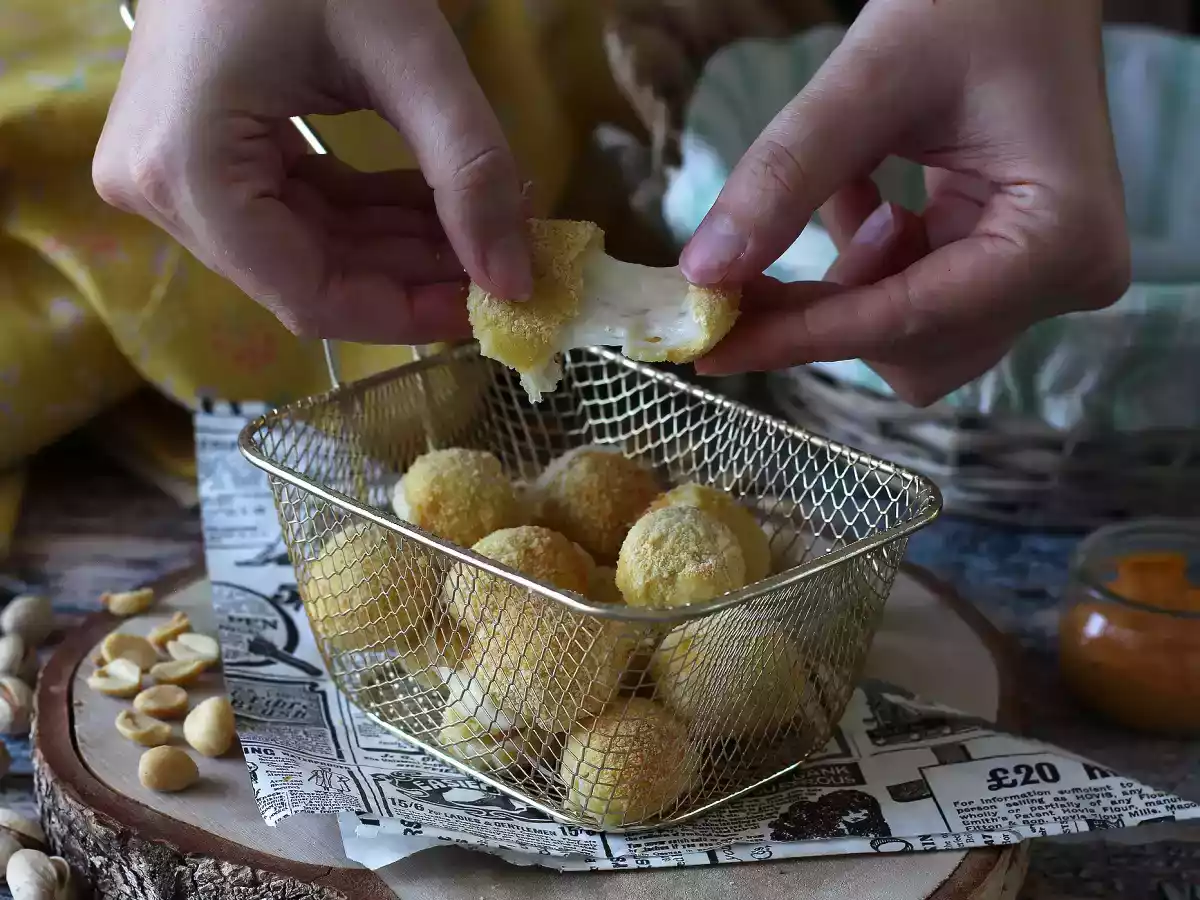 Mozzarelline in der Heißluftfritteuse - foto 4