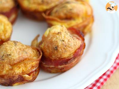 Muffins mit Speck - foto 2