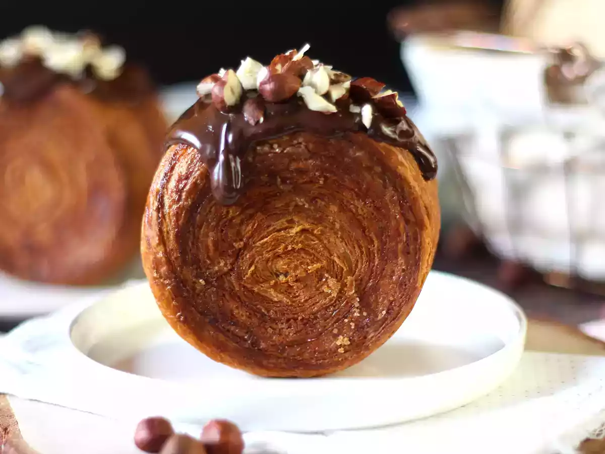 New york roll maison express, die Viennoiserie, die in Frankreich Furore macht, als Sparversion