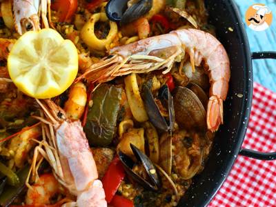 Paella mit Meeresfrüchten - foto 4