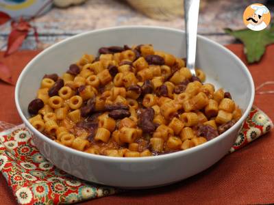 Pasta e fagioli, das schnelle und cremige Rezept - foto 5