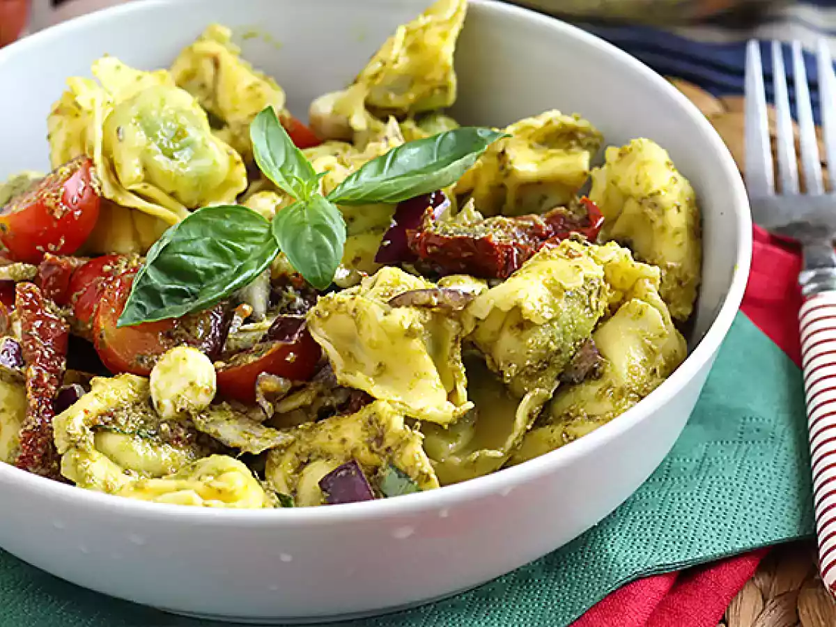 Pesto-Tortellini-Salat - foto 2