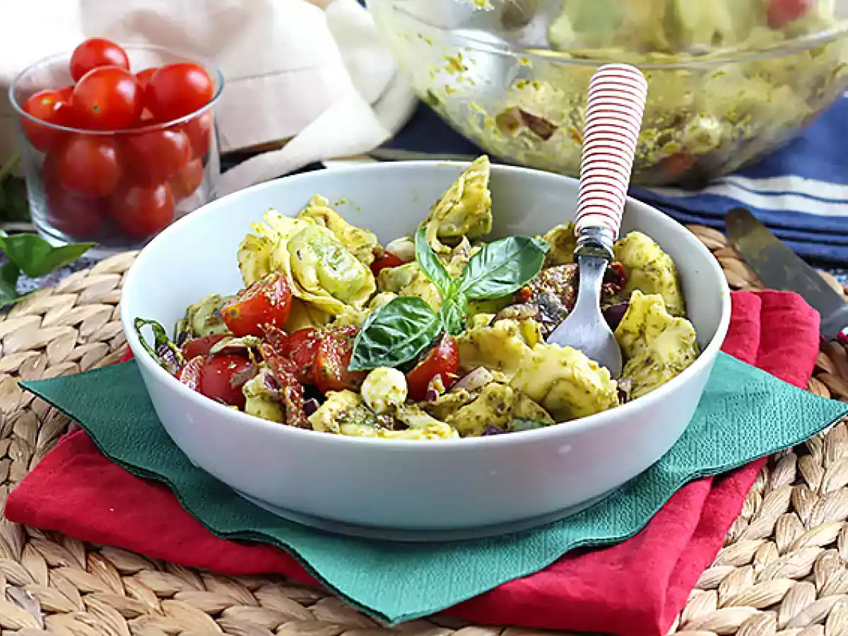 Pesto-Tortellini-Salat - foto 3