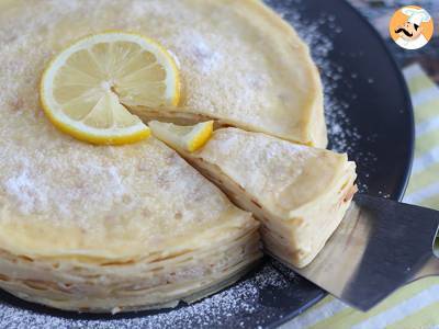 Pfannkuchen mit Zitrone