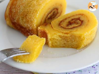 Portugiesischer Orangenrollkuchen - Torta de laranja - foto 4